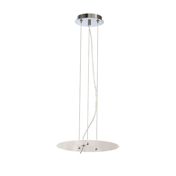 Mantra M5030 Nordica Pendant Kit 31CM, Polished Chrome/White Acrylic • M5030