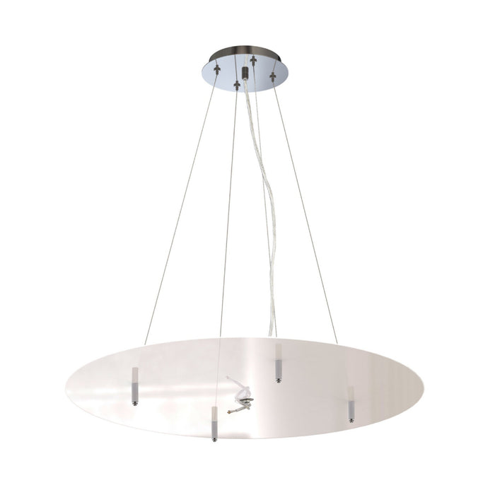 Mantra M5033 Nordica Pendant Kit 90CM, Polished Chrome/White Acrylic • M5033