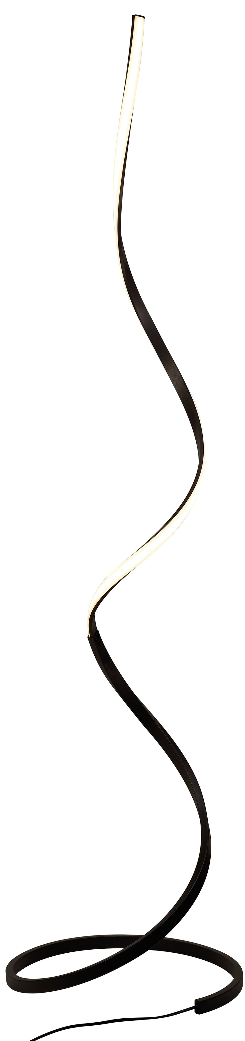 Mantra M5805 Nur BR XL Floor Lamp 20W LED 2800K, 1800lm, Dimmable Frosted Acrylic/Brown Oxide, 3yrs Warranty • M5805