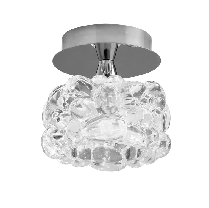 Mantra M3926 O2 Ceiling 1 Light G9 Small, Polished Chrome • M3926