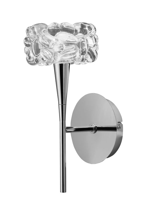 Mantra M3927/S O2 Wall Lamp Switched 1 Light G9, Polished Chrome • M3927/S