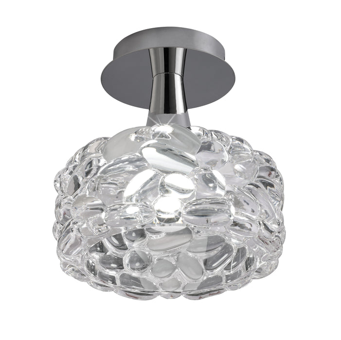 Mantra M3936 O2 Ceiling 1 Light E27 Large, Polished Chrome • M3936