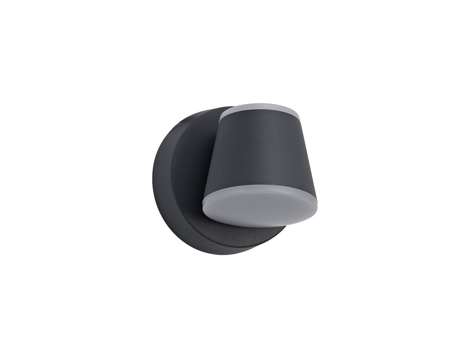 Deco Oahu Wall Light 12W LED 3000K, Anthracite, 590lm, IP54, 3yrs Warranty • D0472