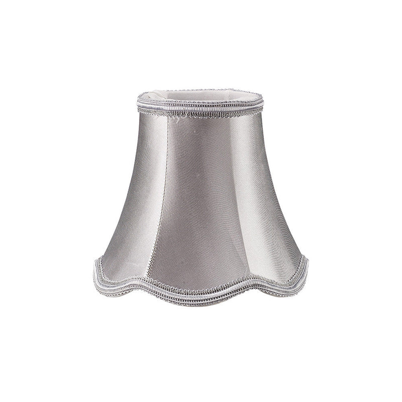 Diyas Onida Clip-On Fabric Shade Silver 70/130mm x 120mm • ILS10614
