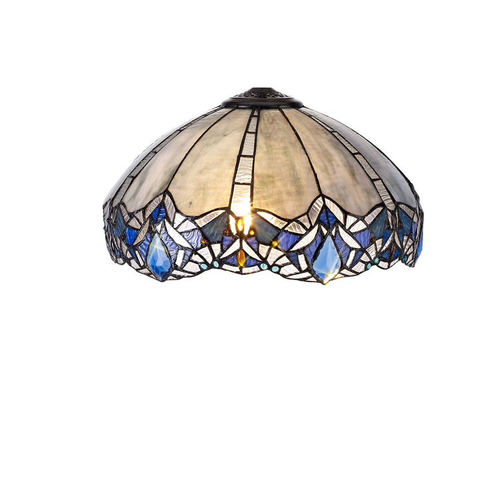 Regal Lighting SL-2025 Tiffany Shade For Pendants And Table Lamps 40cm