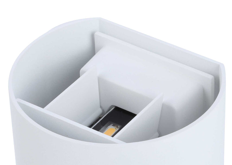 Deco Ottawa Up & Downward Lighting Wall Light 2x3W LED 3000K, Sand White, 410lm, IP54, 3yrs Warranty • D0454