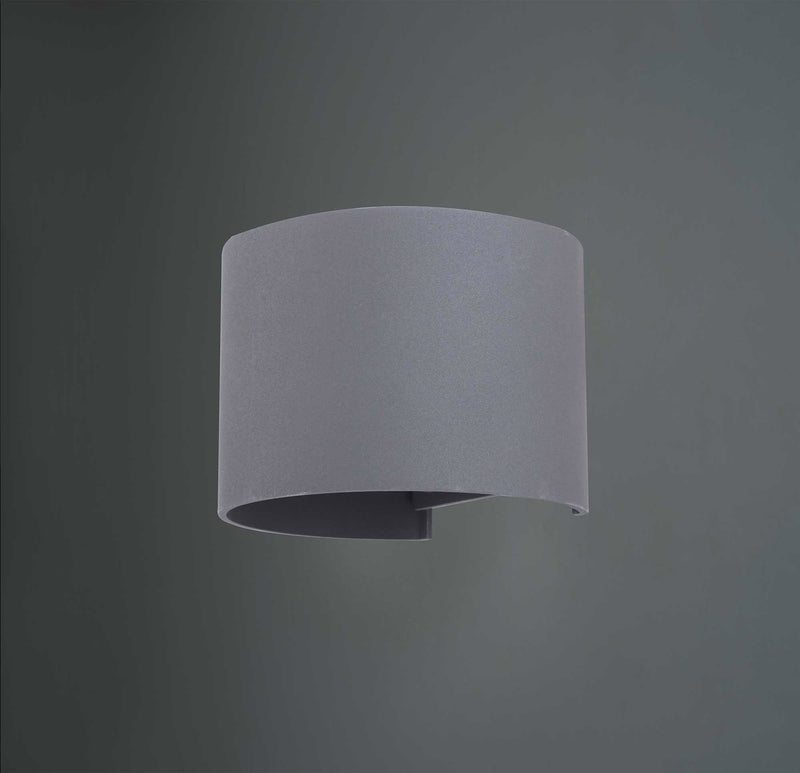 Deco Ottawa Up & Downward Lighting Wall Light 2x3W LED 3000K, Anthracite, 410lm, IP54, 3yrs Warranty • D0455