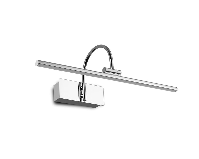 Mantra Fusion M6381 Paracuru Wall Lamp/Picture Light, 12W, 3000K, 908lm, Polished Chrome, 3yrs Warranty • M6381