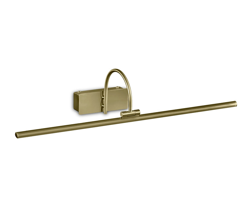 Mantra Fusion M6383 Paracuru Wall Lamp/Picture Light, 12W, 3000K, 908lm, Antique Brass, 3yrs Warranty • M6383