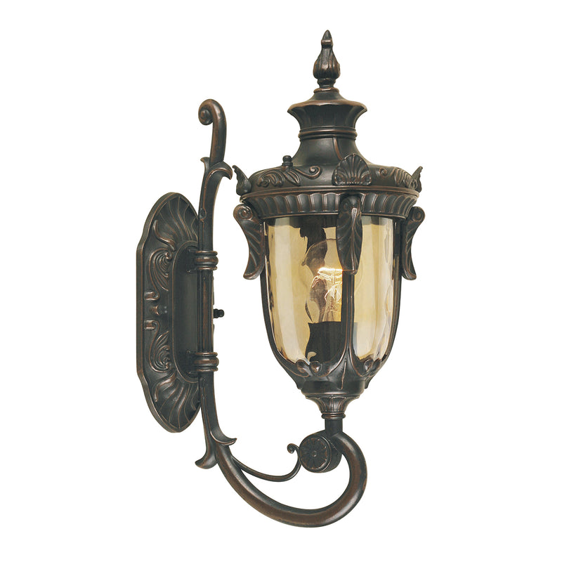Elstead Lighting PH1/SOB Philadelphia Old Bronze Patina Small Outdoor Wall Light