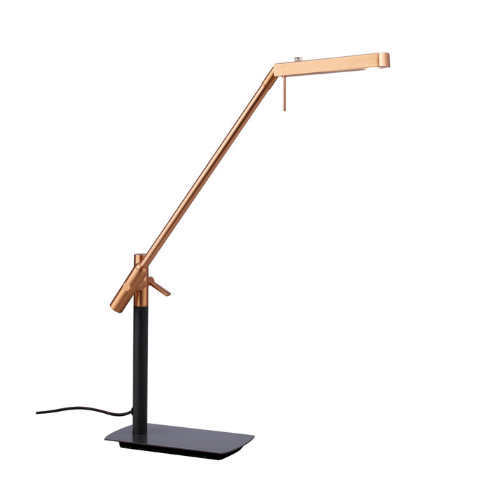 Mantra M4951 Phuket Table Lamp 1 Light 7W LED 3000K, 600lm, Copper/Anthracite, 3yrs Warranty • M4951