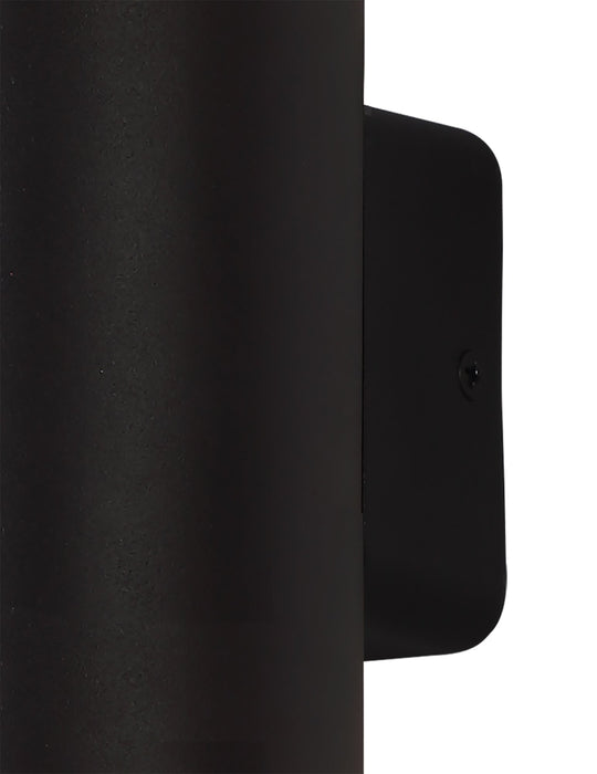 Deco Prado Wall Lamp, 2 x E27, IP44, Black/Opal, 2yrs Warranty • D0553