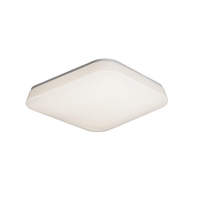 Mantra M3766 Quatro Ceiling/Wall 18W Medium LED 3000K, 1800lm, White Acrylic, 3yrs Warranty • M3766