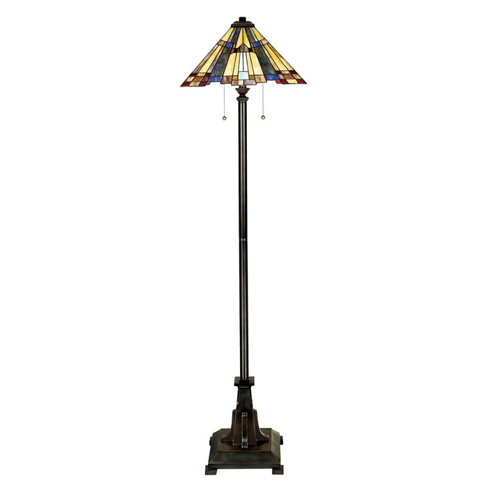 Inglenook 2 Light Valiant Bronze Table Lamp