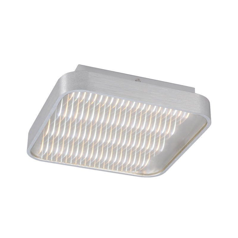 Mantra M5341 Reflex Flush 29cm Square 18W LED 3000K + 6000K, 1180lm, Aluminium/ Acrylic, 3yrs Warranty • M5341