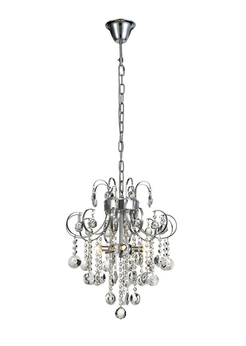 Diyas Rosina Pendant 5 Light G9 Polished Chrome/Crystal • IL31054