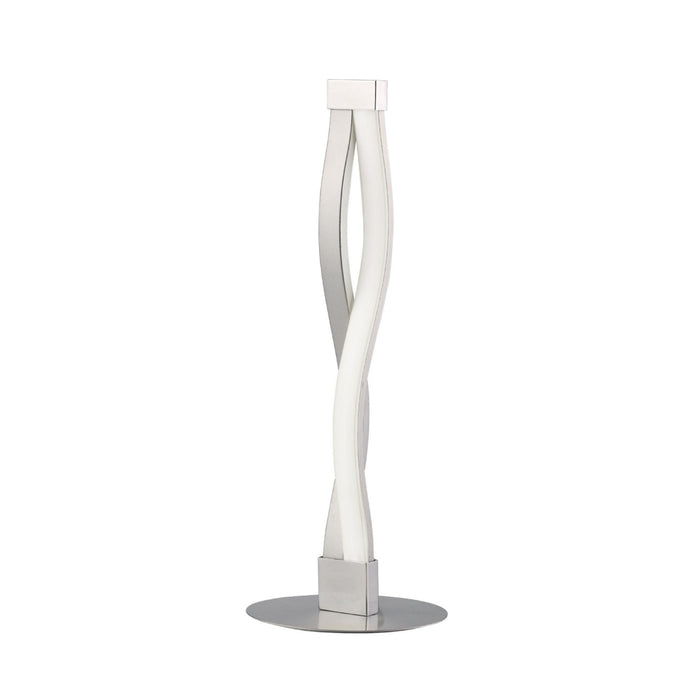 Mantra M4862 Sahara Table Lamp 6W LED 3000K, 420lm, Silver/Frosted Acrylic/Polished Chrome, 3yrs Warranty • M4862