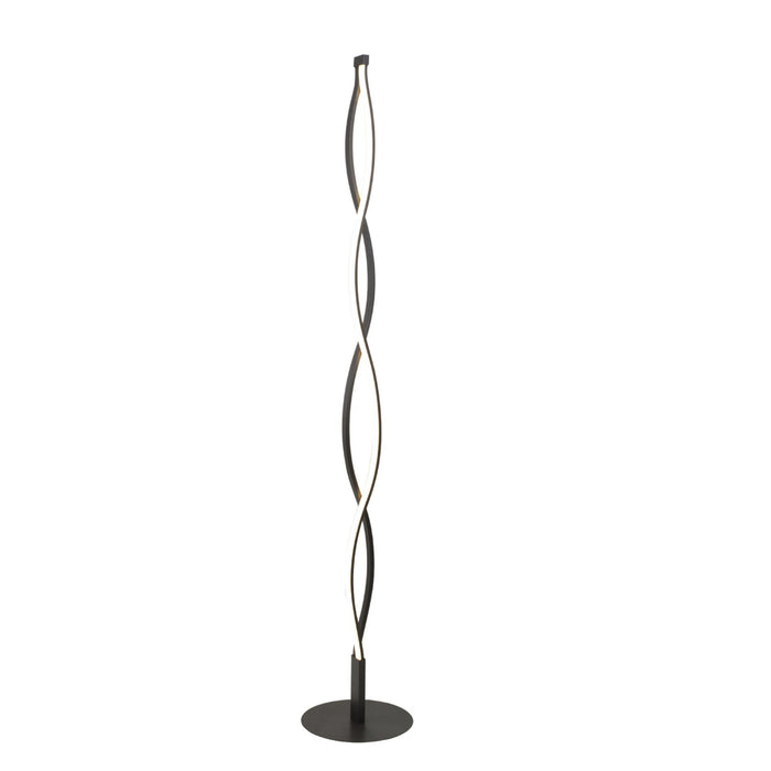 Mantra M5401 Sahara Brown Oxide Floor Lamp 21W LED 2800K, 1470lm, Dimmable Brown Oxide/White Acrylic, 3yrs Warranty • M5401
