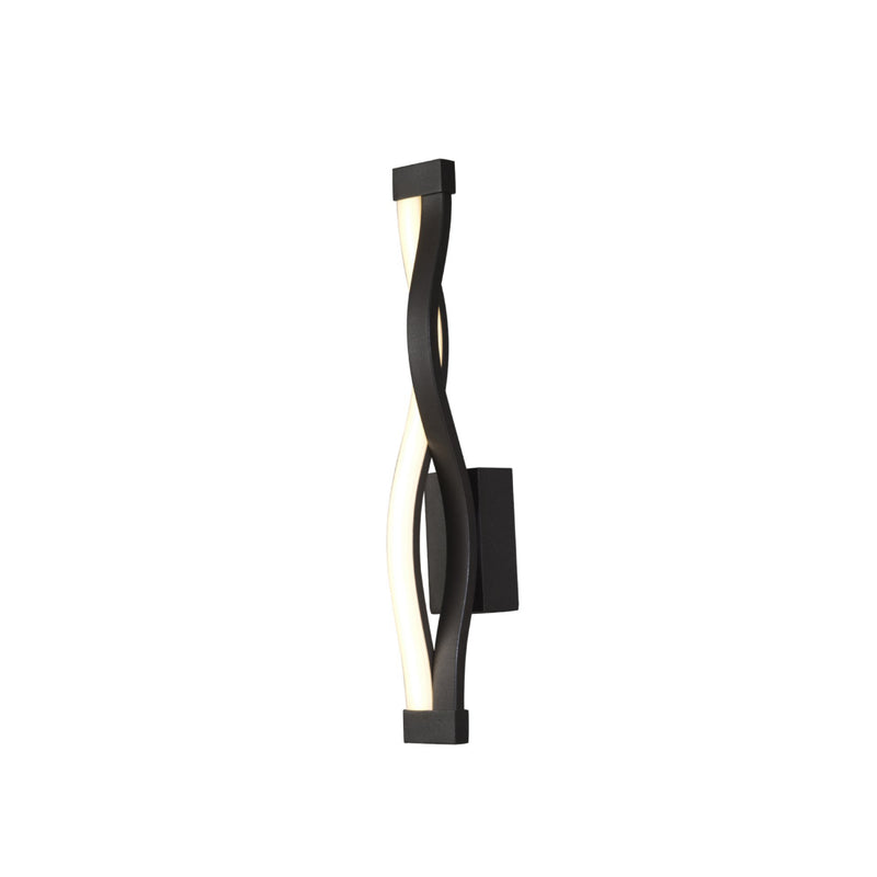 Mantra M5403 Sahara Brown Oxide Wall Light 6W LED 2800K, 420lm, Brown Oxide/White Acrylic, 3yrs Warranty • M5403