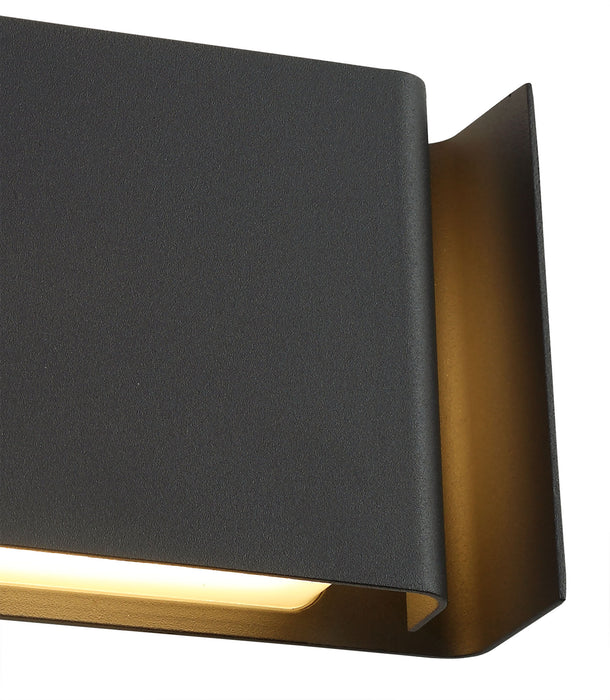 Regal Lighting SL-1670 2 Light LED Outdoor Wall Light Anthracite IP54