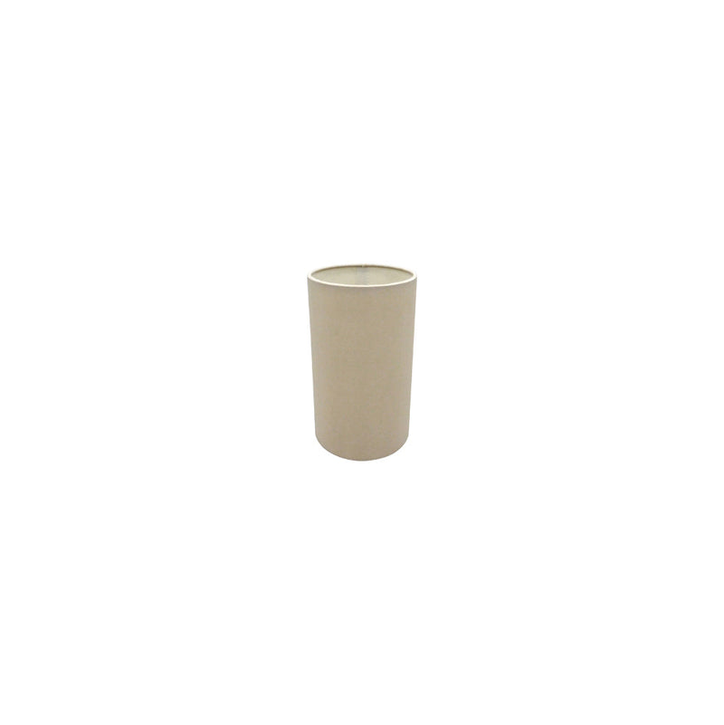 Deco Serena Round Cylinder, 120 x 200mm Dual Faux Silk Fabric Shade, Nude Beige/Moonlight • D0312