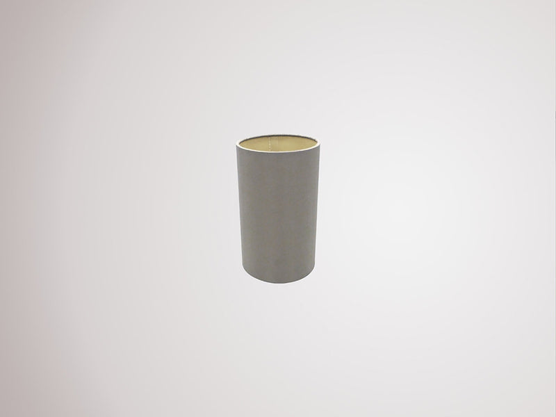 Deco Serena Round Cylinder, 120 x 200mm Dual Faux Silk Fabric Shade, Taupe/Halo Gold • D0315