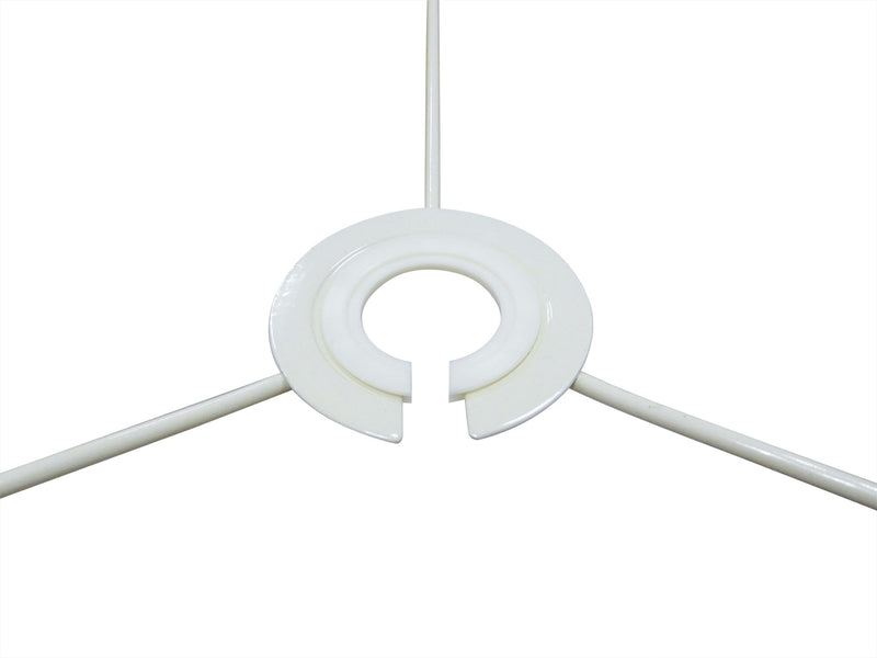 Deco Serena Round Cylinder, 450 x 150mm Dual Faux Silk Fabric Shade, Taupe/Halo Gold • D0316