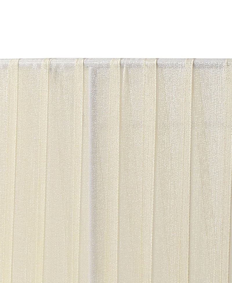 Deco Serena Round Cylinder, 600 x 150mm Organza Shade, Cream • D0607