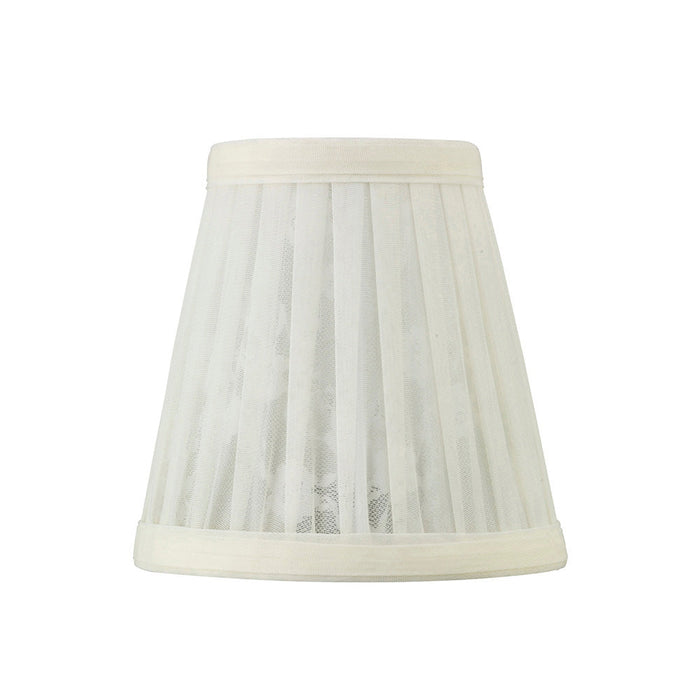 Diyas Organza Pattern Cream Clip-On Shade 80/130mm x 130mm • ILS10125