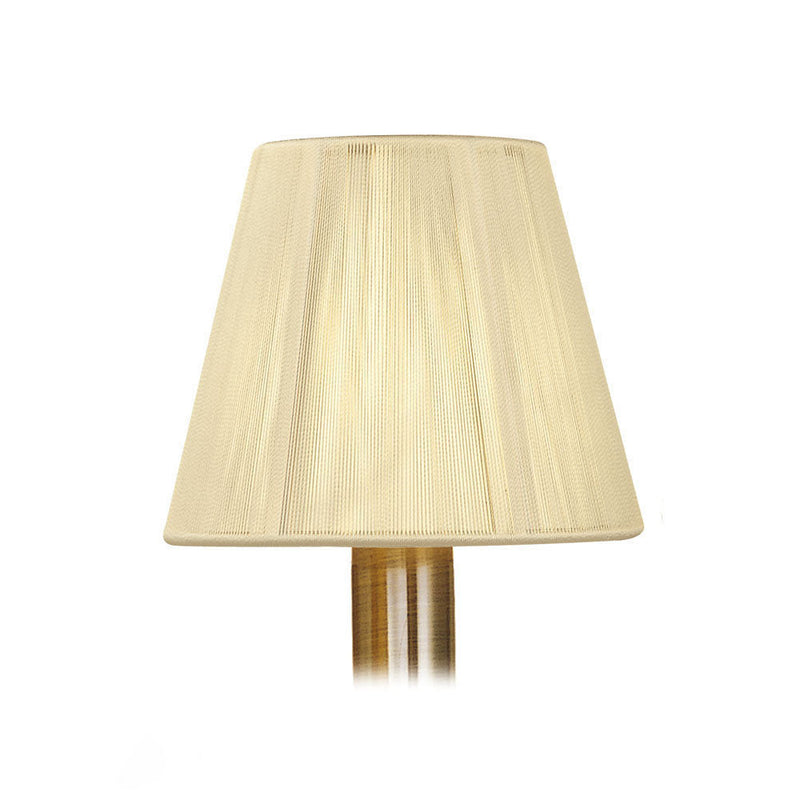 Mantra MS005 Clip On Silk String Shade Ivory Cream 80/130mm x 110mm • MS005