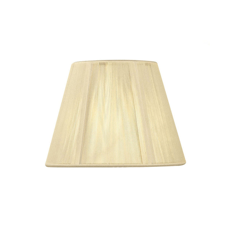 Mantra MS035 Silk String Shade Ivory Cream 190/300mm x 195mm • MS035