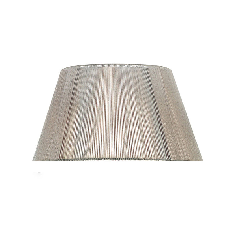 Mantra MS043 Silk String Shade Silver Grey 250/400mm x 250mm • MS043