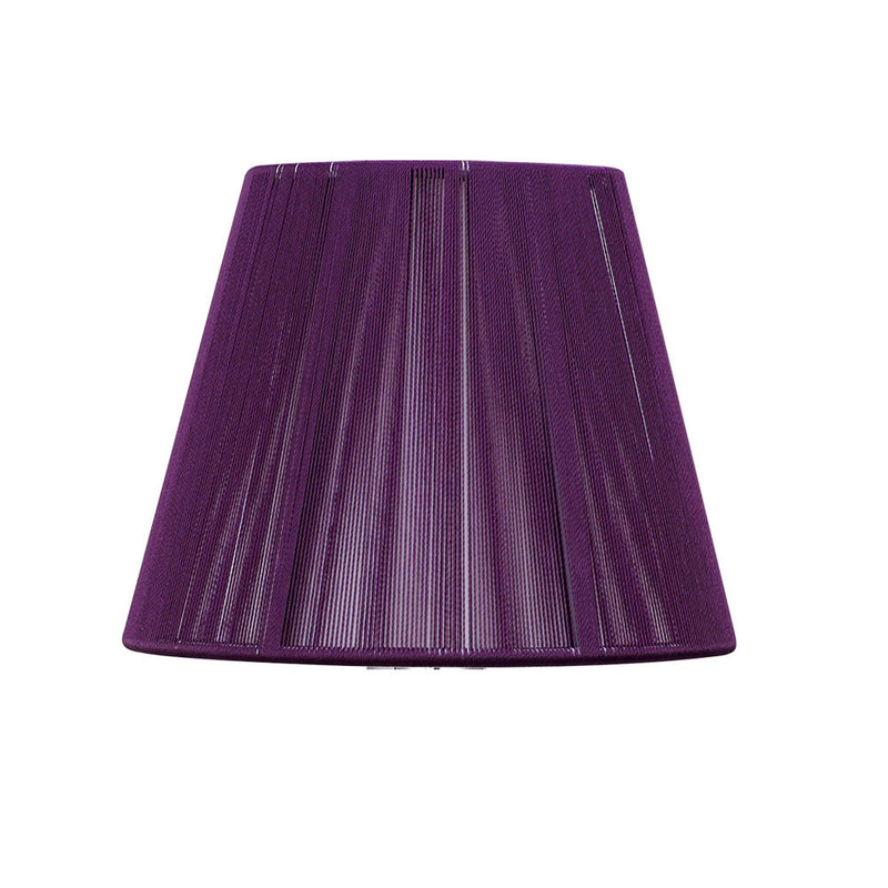 Mantra MS061 Silk String Shade Aubergine 190/300mm x 195mm • MS061