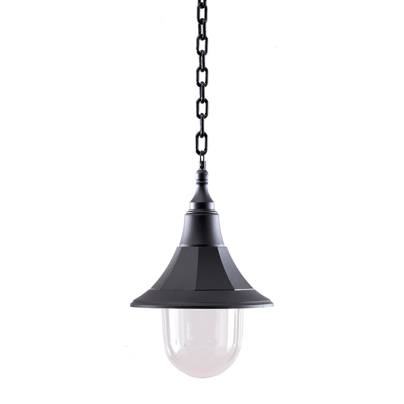 Elstead Lighting SHANNONCHAIN Shannon Black Chain Porch Light