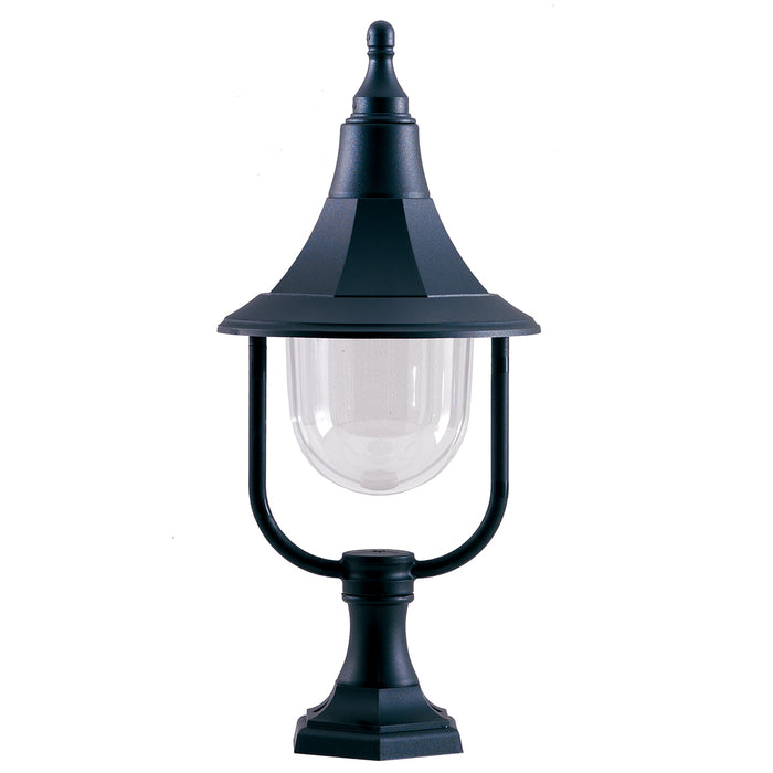 Elstead Lighting SHANNONPED Shannon Black Outdoor Pedestal Lamp