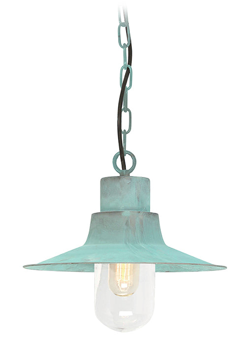Elstead Lighting SHELDONCHV Sheldon Verdigris Outdoor Porch Light
