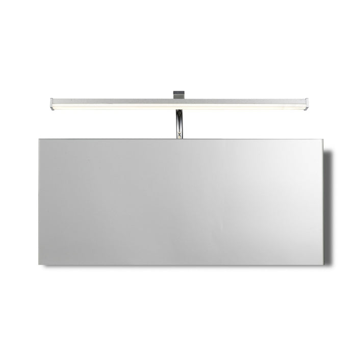 Mantra M5085 Sisley Wall Lamp 7W LED Chrome IP44 4000K, 420lm, Silver/Frosted Acrylic/Polished Chrome, 3yrs Warranty • M5085