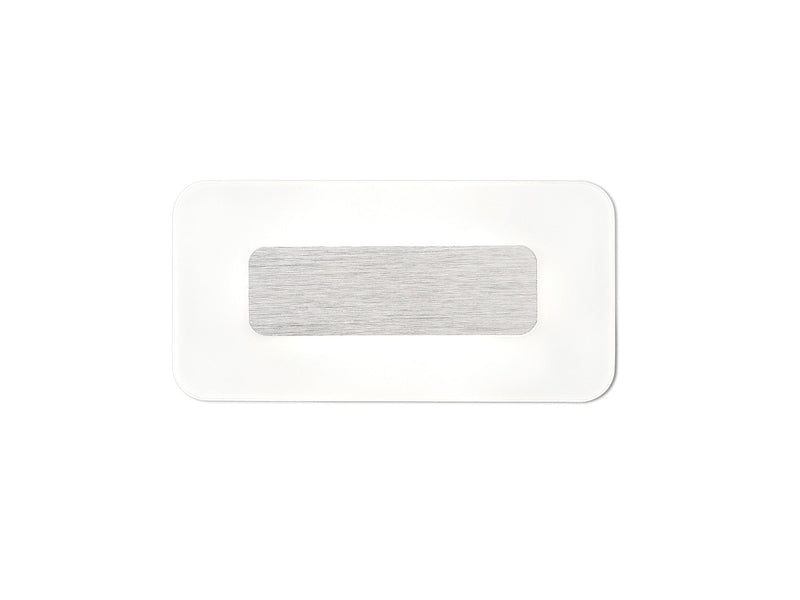 Mantra M5125 Sol Wall Lamp Rectangular 6W LED 4000K, 540lm, Aluminium/ Acrylic, 3yrs Warranty • M5125