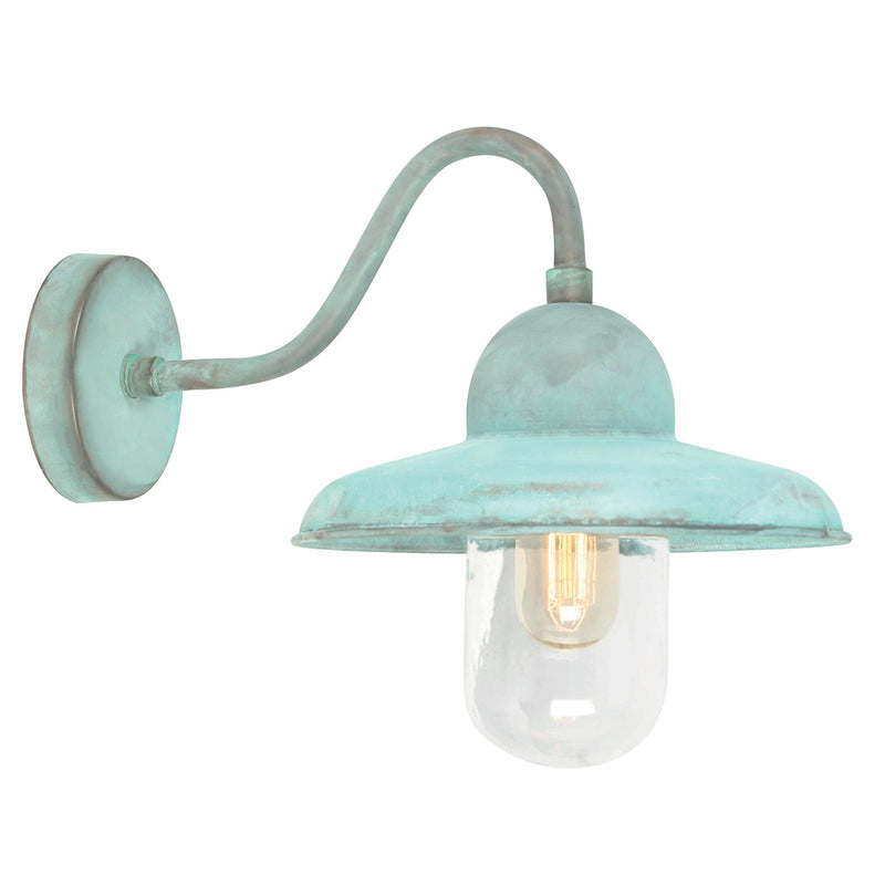 Elstead Lighting SOMERTONV Somerton Verdigris Outdoor Wall Light