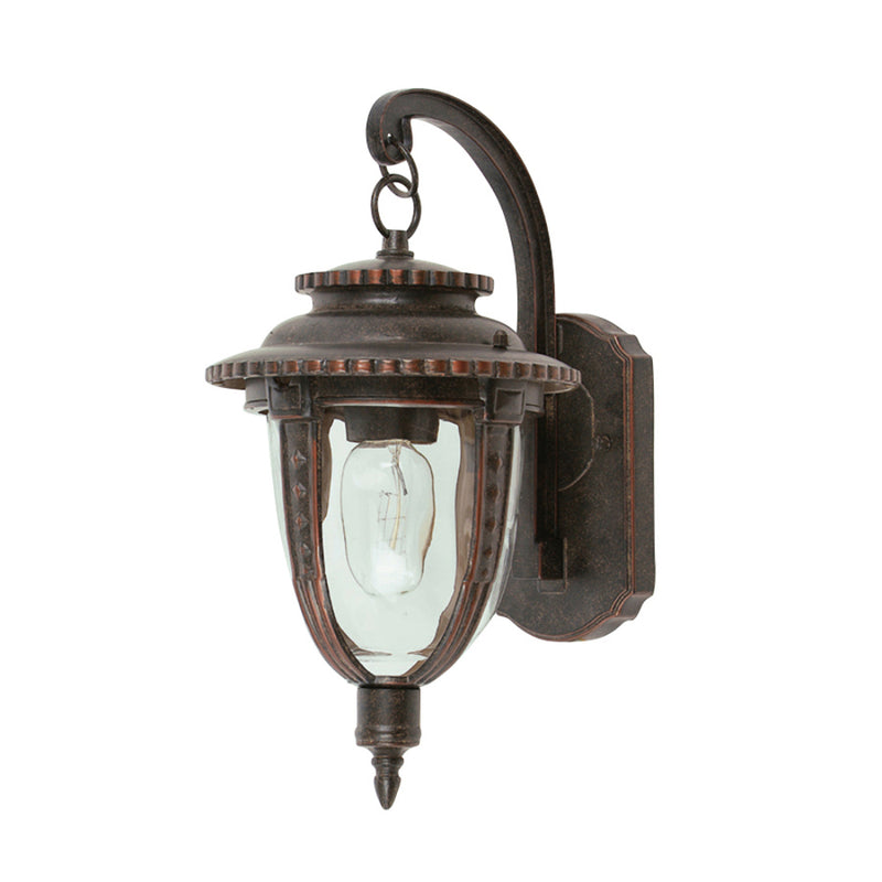bronze outdoor wall light