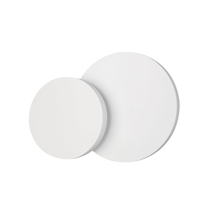 Mantra MC0142 Tahiti Wall Light Circles 5W LED 3000K Matt White, 285lm,, 3yrs Warranty • MC0142