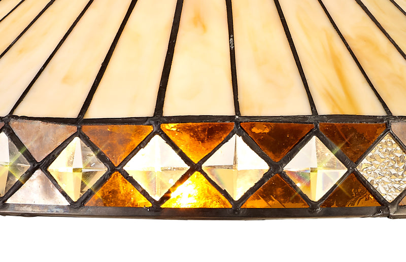 Regal Lighting SL-2037 Tiffany Shade For Pendants And Table Lamps 40cm