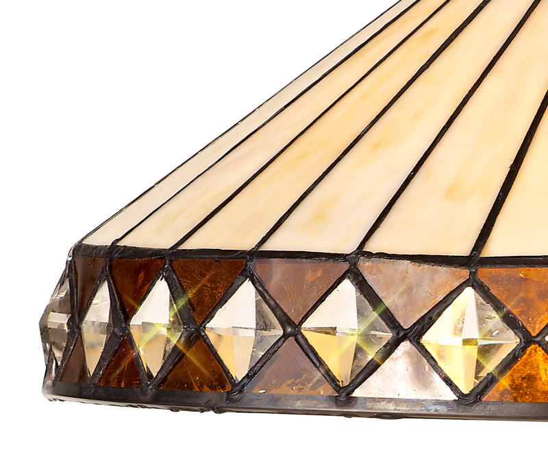 Regal Lighting SL-2037 Tiffany Shade For Pendants And Table Lamps 40cm