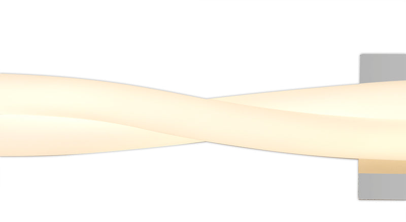 Regal lighting SL-1930 2 Light Large LED Wall Light Polished Chrome IP44