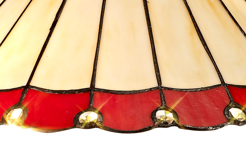 Regal Lighting SL-2050 Tiffany Shade For Pendants And Table Lamps 40cm