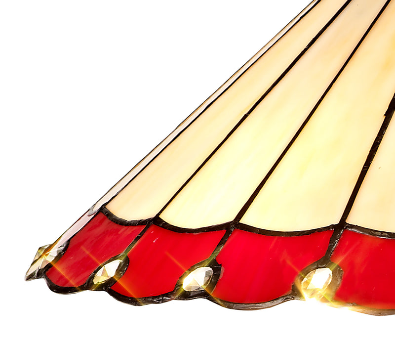 Regal Lighting SL-2050 Tiffany Shade For Pendants And Table Lamps 40cm