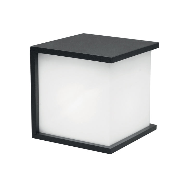 graphite outdoor wall light