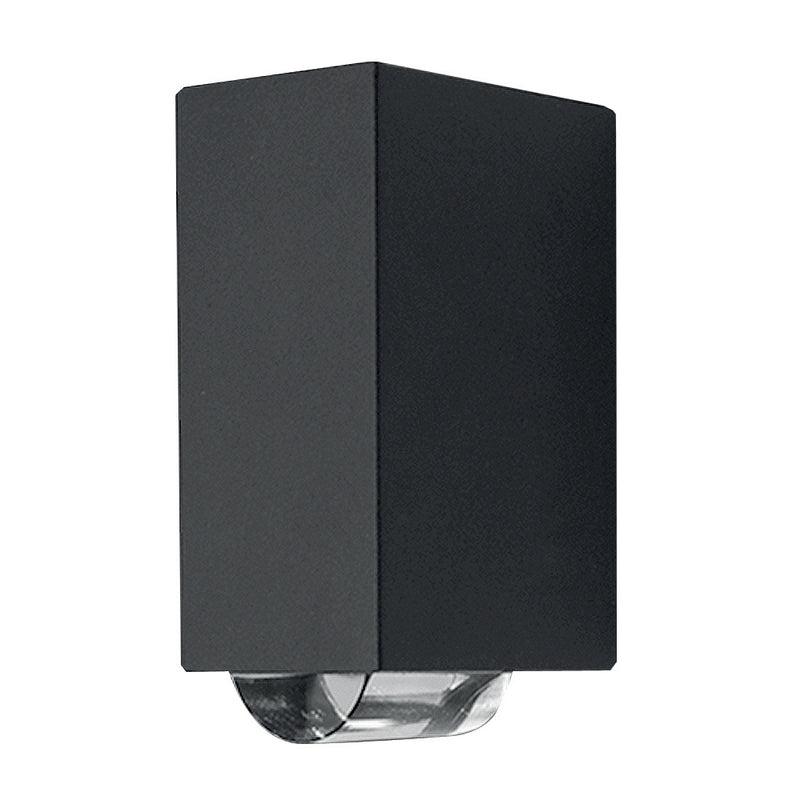 graphite outdoor wall light
