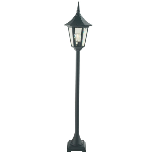 black outdoor wall light