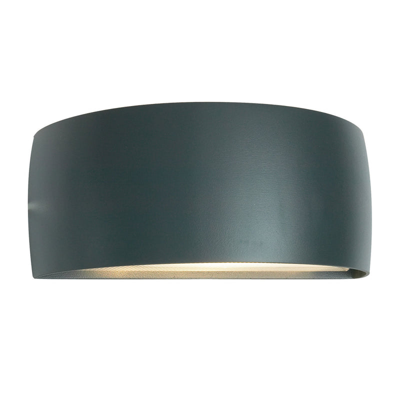 graphite outdoor wall light